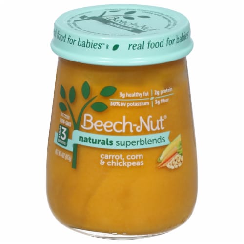 Beech-Nut Superblends Carrot Corn Chickpea - Carrot Corn Chickpea