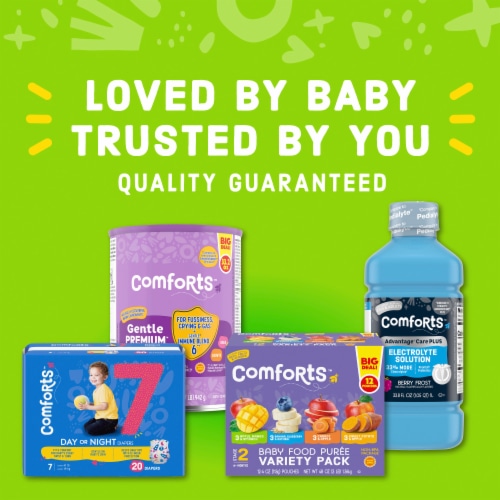 Comforts Stage 2 Sweet Potato and Apple Baby Food Puree Pouch - Sweet Potato and Apple