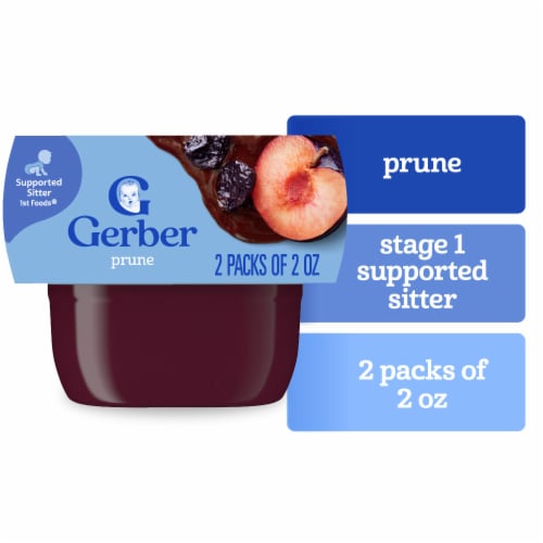 Gerber 1st Foods Baby Food Prune Tubs - Prune