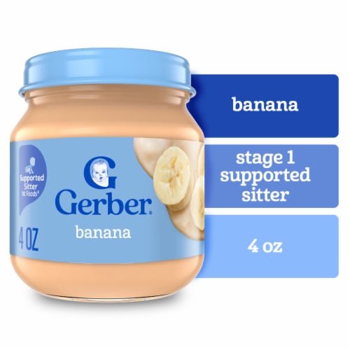 Gerber 1st Foods Natural for Baby Baby Food Banana - Banana