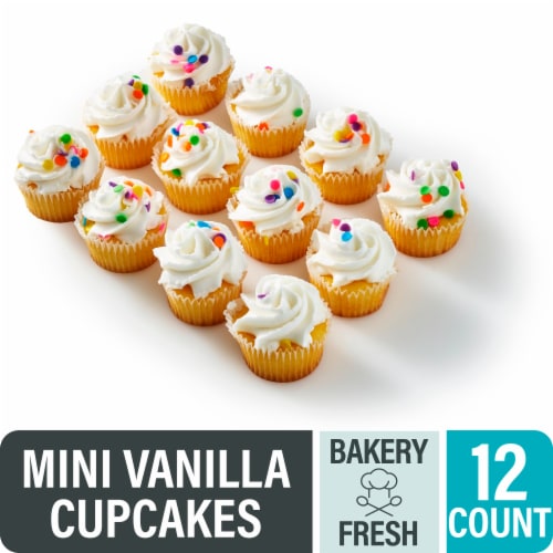Bakery Fresh Vanilla Mini Cupcakes - Vanilla