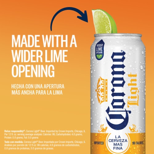 Corona Light Mexican Lager Import Light Beer - Corona Light Mexican Lager Import Light Beer