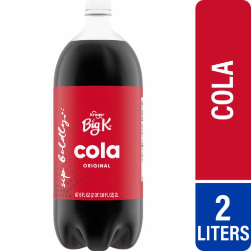 Big K Cola Soda Bottle - Big K Cola Soda Bottle