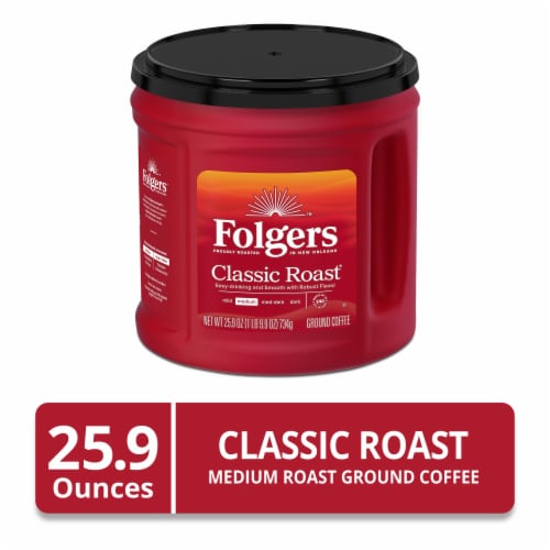 Folgers Classic Roast Medium Roast Ground Coffee - Folgers Classic Roast Medium Roast Ground Coffee