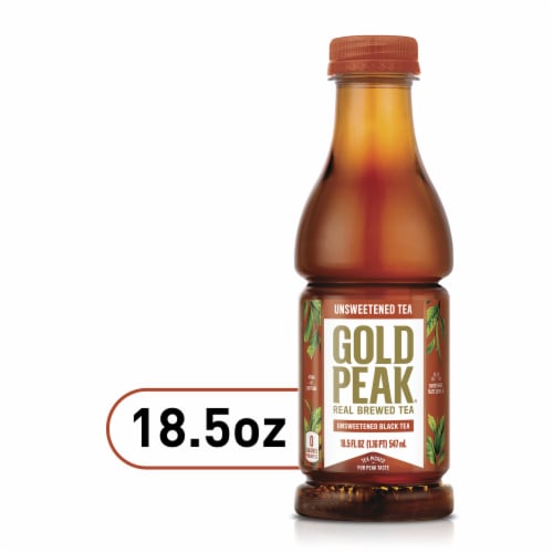 Gold Peak Real Brewed Unsweetened Tea Bottle - Gold Peak Real Brewed Unsweetened Tea Bottle