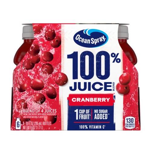Ocean Spray No Sugar Added 100% Cranberry Juice - Ocean Spray No Sugar Added 100% Cranberry Juice