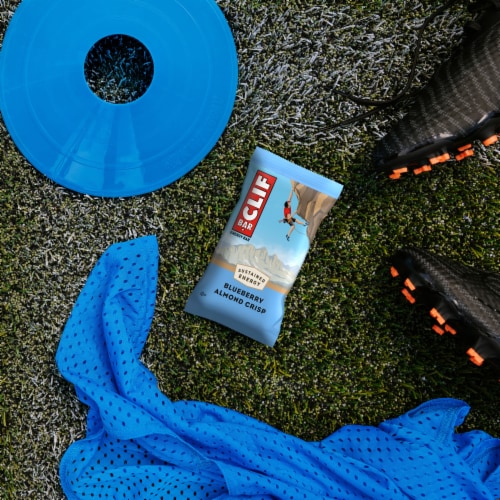 CLIF BAR Chocolate Chip Energy Protein Bar - Blueberry Almond Crisp