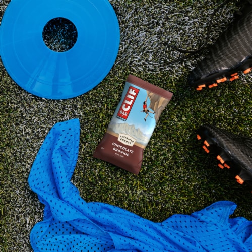 CLIF BAR Chocolate Chip Energy Protein Bar - Chocolate Brownie