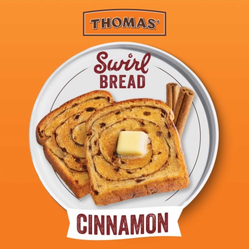 Thomas' Cinnamon Raisin Swirl Bread - Cinnamon Swirl