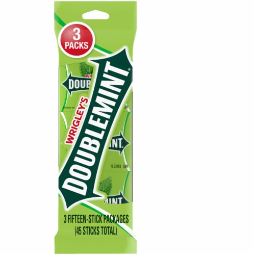 Doublemint Gum 3 Pack - 3 pk selected