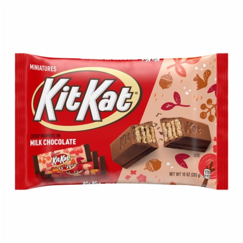 KIT KAT Miniatures Milk Chocolate Wafer Halloween Candy Bag - 10.78 oz selected