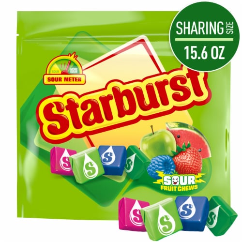 Starburst Sour Fruit Chews Chewy Candy Sharing Size Bag - 8 oz selected