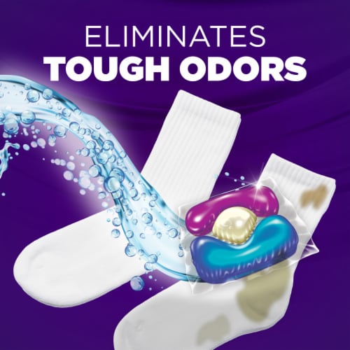 ARM & HAMMER Plus OxiClean with Odor Blasters Fresh Burst Laundry Detergent 5-in-1 Power Paks - 24 ct