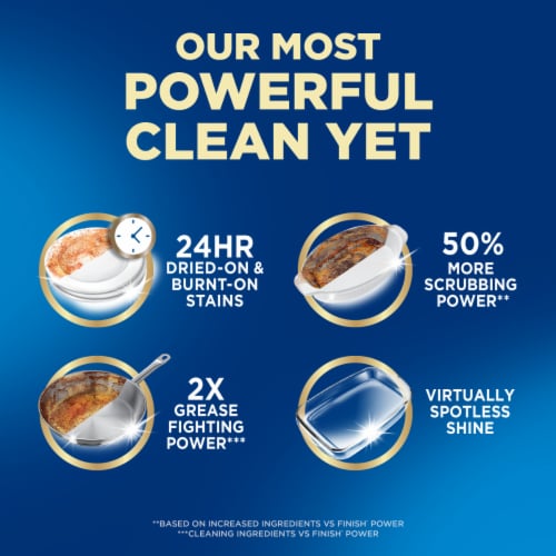 Finish Ultimate Quantum Dishwasher Detergent Pods - 28 ct