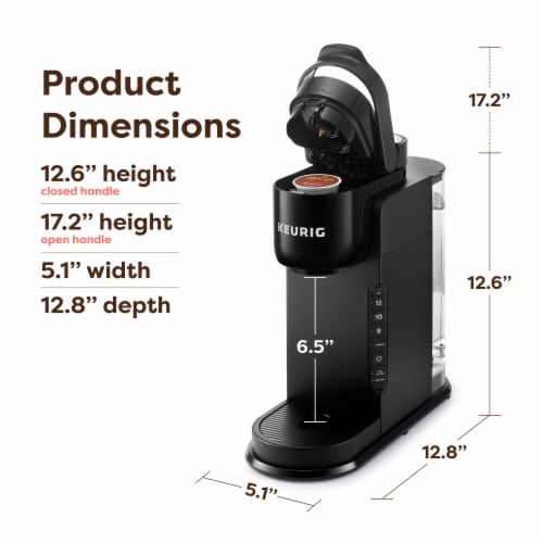 Keurig K-Express Single Serve K-Cup Pod Coffee Maker, Black - Keurig K-Express Single Serve K-Cup Pod Coffee Maker, Black