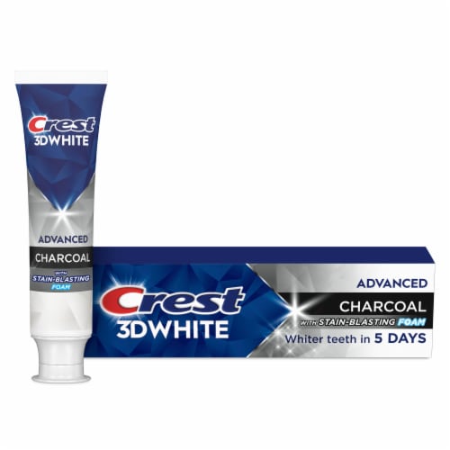 Crest 3DWhite Advanced Teeth Whitening Toothpaste, Arctic Fresh, 3.3 oz, Pack of 3 - Charcoal / 3.3 oz