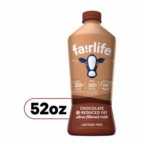 fairlife Ultra-Filtered Milk, Lactose Free, High Protein - 2% Reduced Fat Chocolate Milk