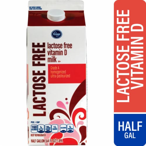Kroger Lactose Free Vitamin D Milk Half Gallon - Kroger Lactose Free Vitamin D Milk Half Gallon