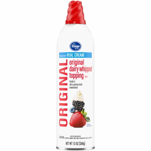 Kroger Original Dairy Whipped Cream Topping - Kroger Original Dairy Whipped Cream Topping