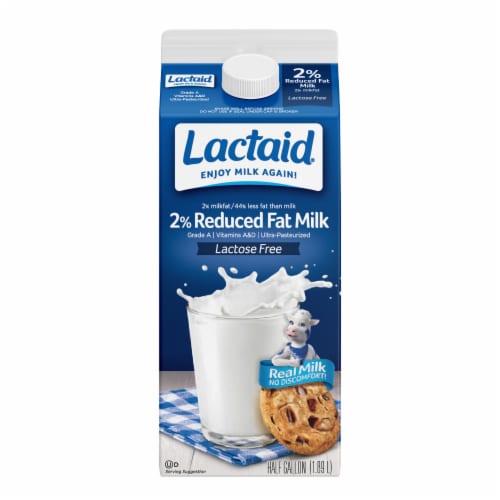 Lactaid Lactose Free 2% Reduced Fat Milk Half Gallon - Lactaid Lactose Free 2% Reduced Fat Milk Half Gallon