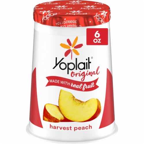 Yoplait Original Low Fat Yogurt Cup - Harvest Peach