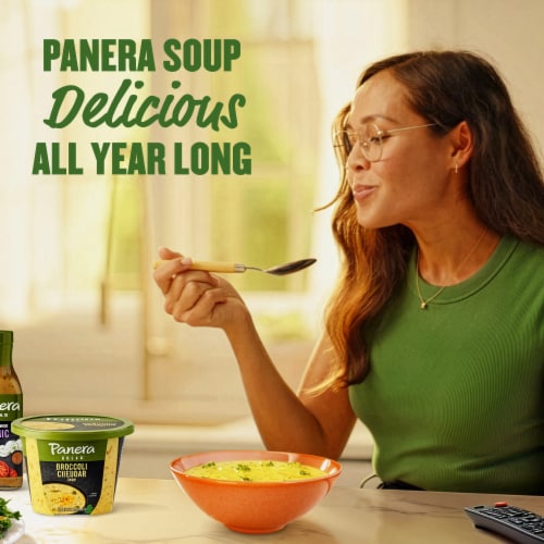 Panera Bread Ready-to-Heat Broccoli Cheddar Soup Cup - Baked Potato