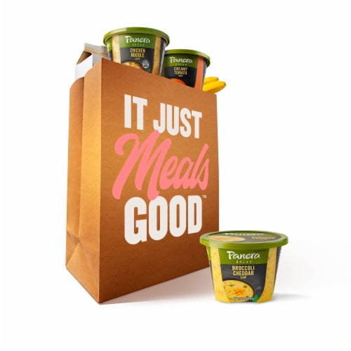 Panera Bread Ready-to-Heat Broccoli Cheddar Soup Cup - Creamy Tomato