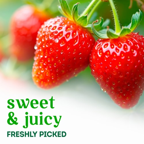 Fresh Strawberries - 1 LB Clamshell - Organic, back