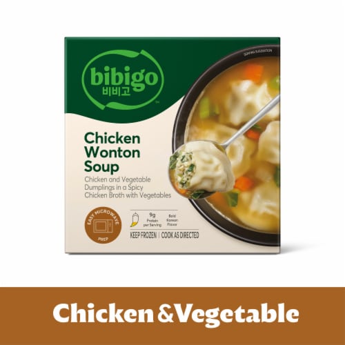 Bibigo Frozen Chicken Wonton Soup - Bibigo Frozen Chicken Wonton Soup