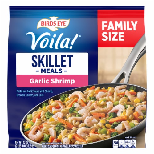 Birds Eye Voila! Garlic Shrimp Frozen Meal - Birds Eye Voila! Garlic Shrimp Frozen Meal