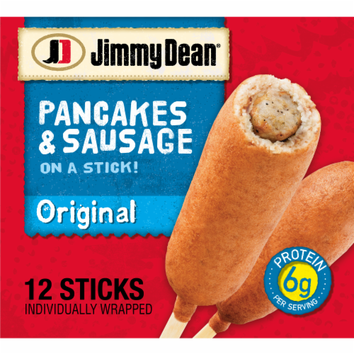 Jimmy Dean® Pancakes and Sausage on a Stick Frozen Breakfast - Jimmy Dean® Pancakes and Sausage on a Stick Frozen Breakfast