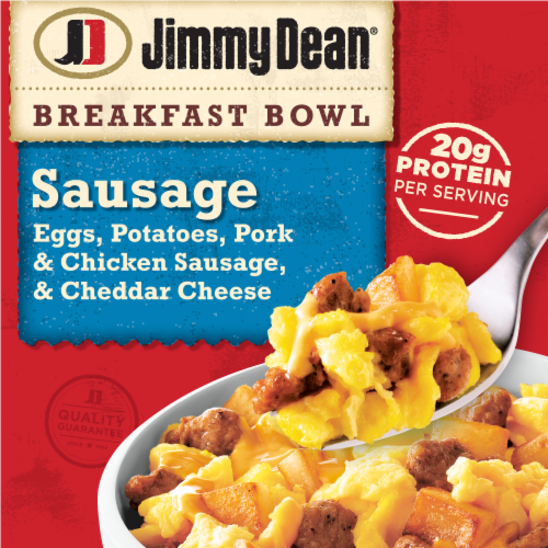 Jimmy Dean® Sausage Egg & Cheese Frozen Breakfast Bowl - Jimmy Dean® Sausage Egg & Cheese Frozen Breakfast Bowl