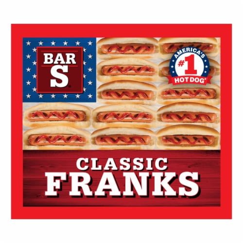 Bar-S Classic Franks, 8-Count, 12oz - Bar-S Classic Franks, 8-Count, 12oz, front