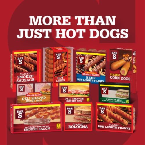 Bar-S Classic Franks, 8-Count, 12oz - Bar-S Classic Franks, 8-Count, 12oz, top