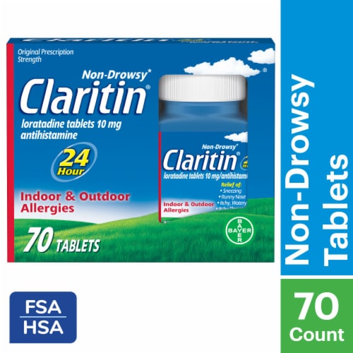 Claritin 24HR Tablets 10MG 30CT - 70 ct