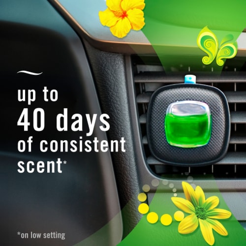 Febreze AUTO Air Freshener Odor-Fighting Automotive Vent Clip Gain Original Scent - Febreze AUTO Air Freshener Odor-Fighting Automotive Vent Clip Gain Original Scent