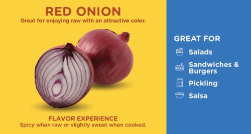 Jumbo Red Onions - Red, left