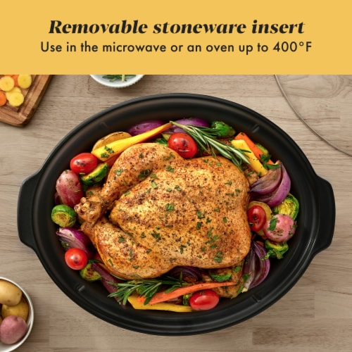 Crock-Pot® 7-Quart Manual Slow Cooker, Stainless Steel - Crock-Pot® 7-Quart Manual Slow Cooker, Stainless Steel