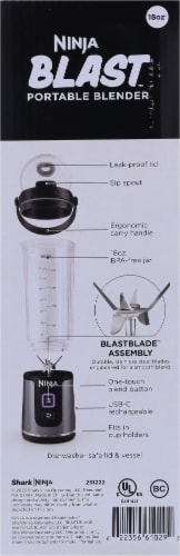 Ninja® Blast™ Portable Blender – Black - Ninja® Blast™ Portable Blender – Black