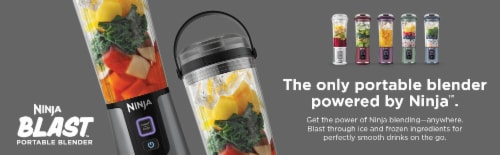 Ninja® Blast™ Portable Blender – Black - Ninja® Blast™ Portable Blender – Black