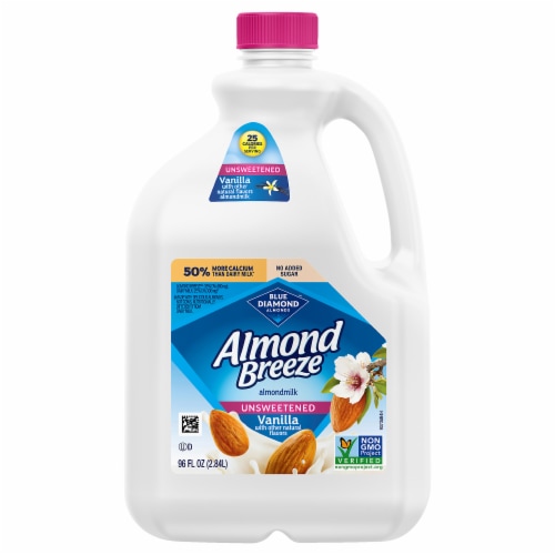 Blue Diamond® Almond Breeze® Vanilla Almond Milk - Unsweetened Vanilla