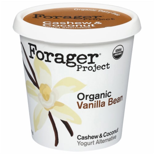Forager Project Dairy-Free Organic Probiotic Vanilla Bean Cashew & Coconut Yogurt Alternative 24 oz - Forager Project Dairy-Free Organic Probiotic Vanilla Bean Cashew & Coconut Yogurt Alternative 24 oz