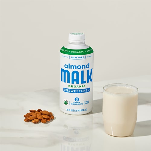 MALK Unsweetened Almond Organic Milk - MALK Unsweetened Almond Organic Milk