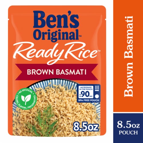 Ben's Original Ready Rice Brown Basmati Rice, Easy Dinner Side, 8.5 oz Pouch - Ben's Original Ready Rice Brown Basmati Rice, Easy Dinner Side, 8.5 oz Pouch