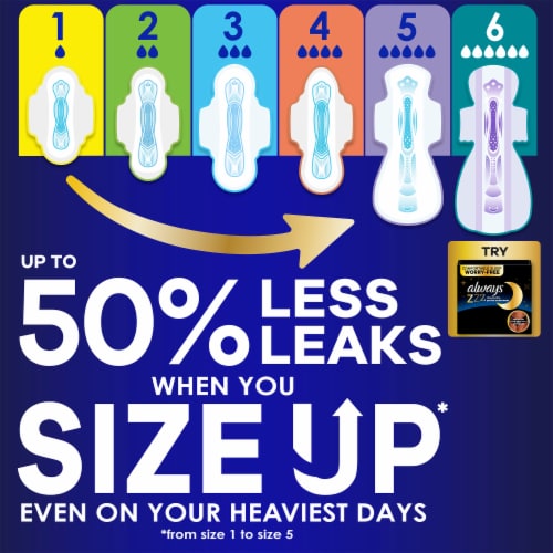 Always Maxi Size 5 Extra Heavy Overnight Pads With Wings Unscented - Always Maxi Size 5 Extra Heavy Overnight Pads With Wings Unscented