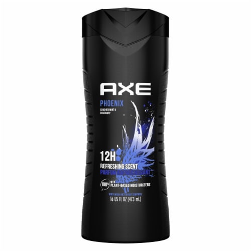 AXE Phoenix Crushed Mint & Rosemary Men's Body Wash with 100% Plant-Based Moisturizers - AXE Phoenix Crushed Mint & Rosemary Men's Body Wash with 100% Plant-Based Moisturizers