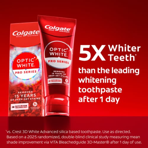 Colgate Optic White Pro Series Express White Toothpaste - Colgate Optic White Pro Series Express White Toothpaste