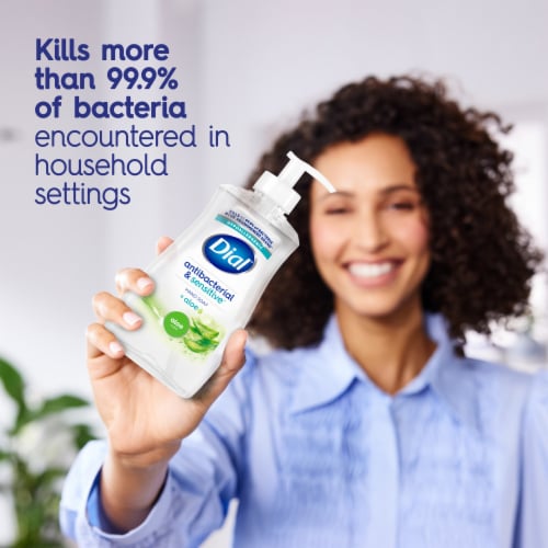 Dial® Antibacterial & Sensitive™ Aloe Scent Hypoallergenic Liquid Hand Soap - Dial® Antibacterial & Sensitive™ Aloe Scent Hypoallergenic Liquid Hand Soap