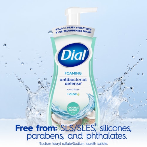 Dial® Antibacterial Defense™ Coconut Water Scent Foaming Hand Soap - Dial® Antibacterial Defense™ Coconut Water Scent Foaming Hand Soap