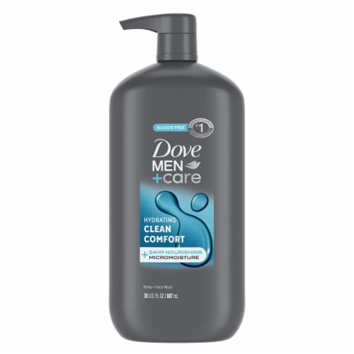 Dove Men+Care Body and Face Wash Hydrating Clean Comfort - Dove Men+Care Body and Face Wash Hydrating Clean Comfort